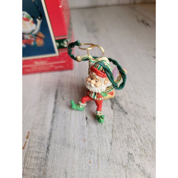 Enesco bunkie wee tree trimmers ornament Xmas vintage - Picture 6 of 7